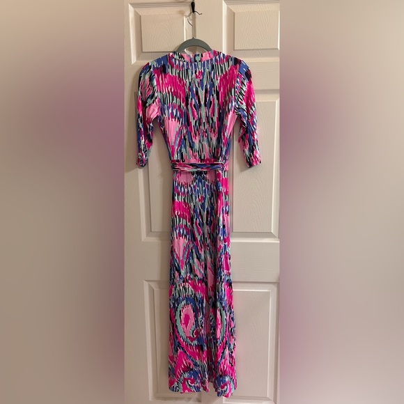 Lilly Pulitzer Mar-vista Wrap Maxi Dress - Picture 2 of 10